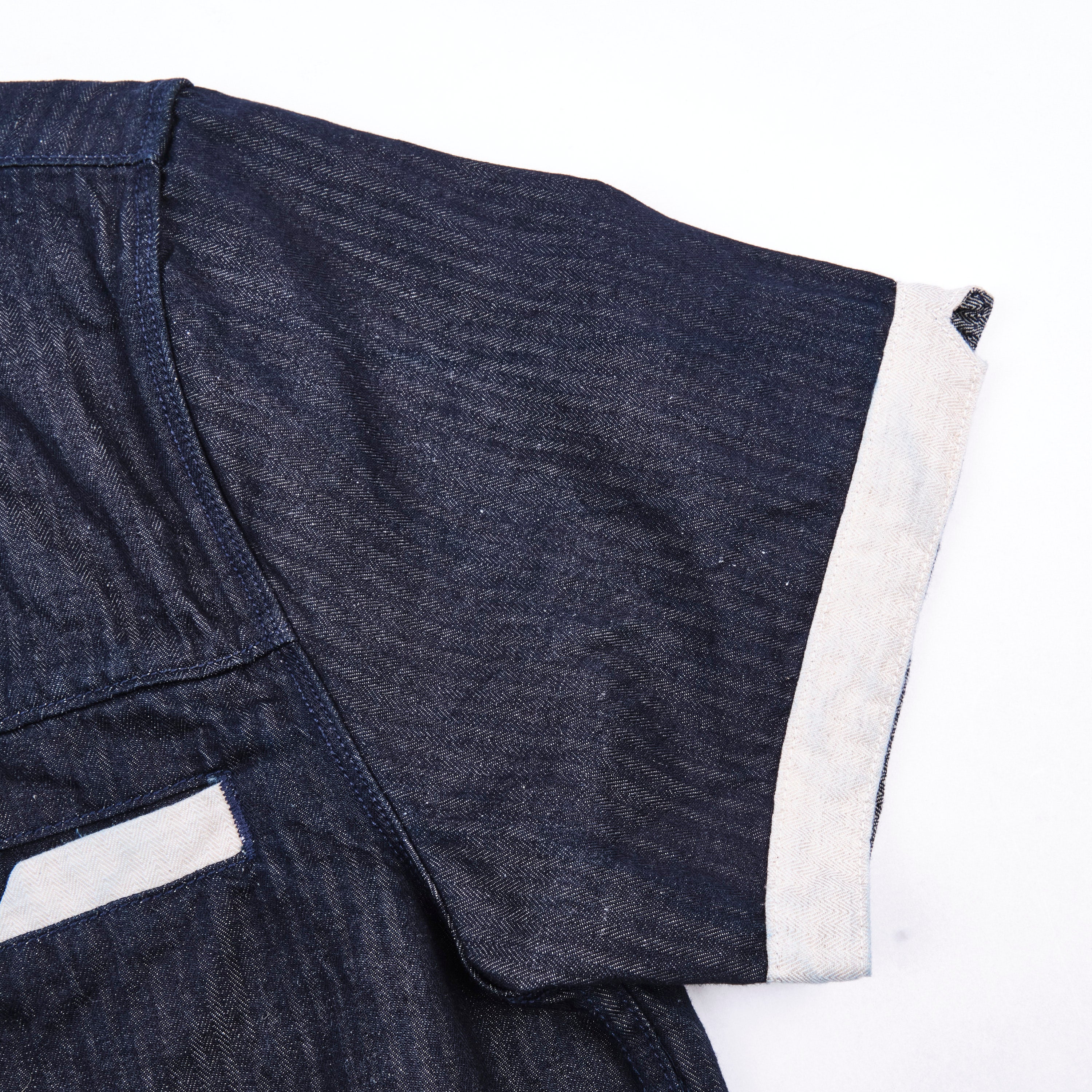 Yorba Navy Herringbone - Image 6